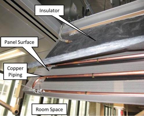 Clear Plastic Tubing Radiant Ceiling Panels Hot Water